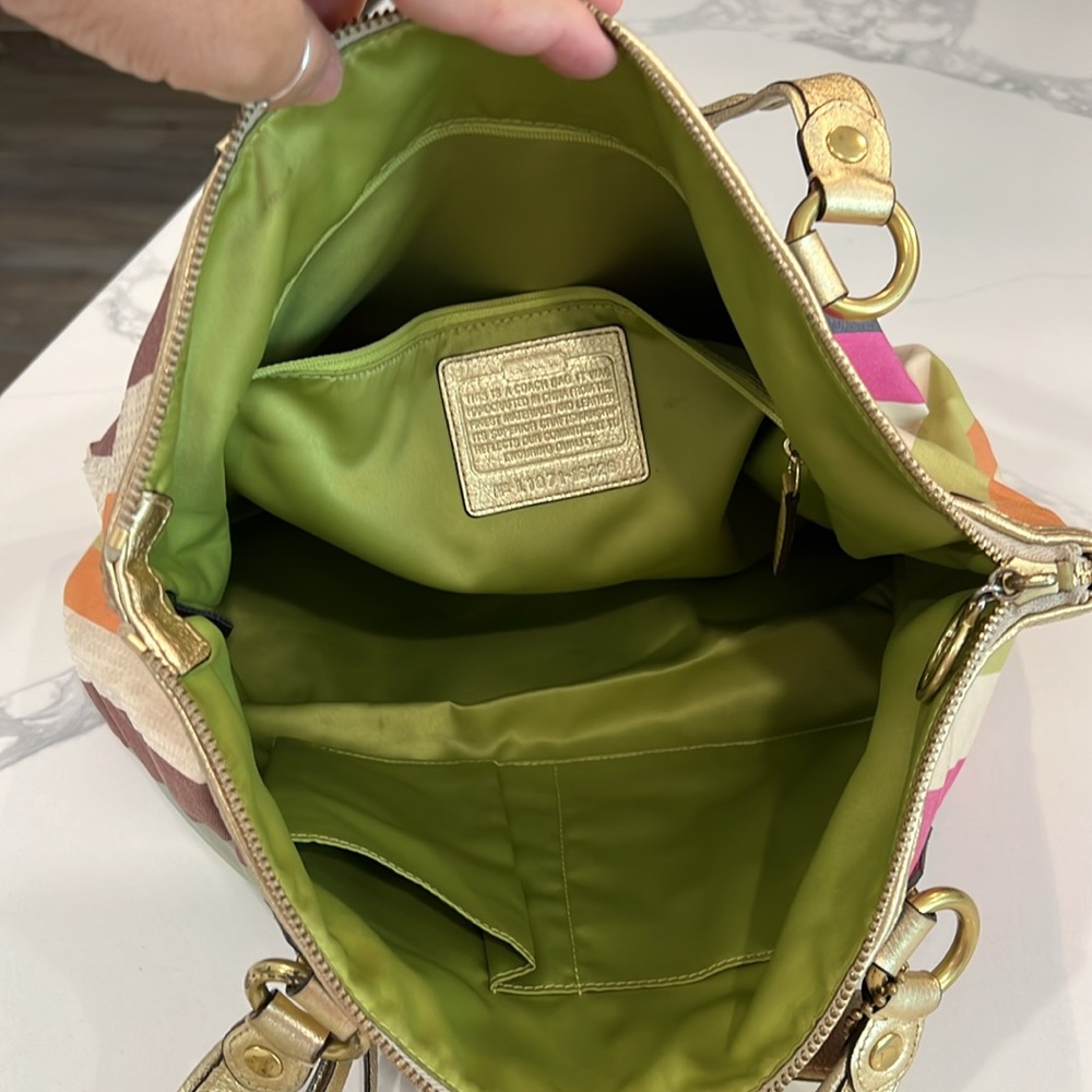 COACH poppy Tote Set. - Picture 5 of 16